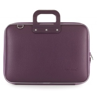 Geanta lux business laptop 13 in Clasic vinil Bombata-Visiniu