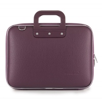 Geanta lux business laptop 13 in Medio Bombata-Visiniu