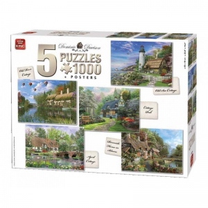 Puzzle 1000 piese Cottage