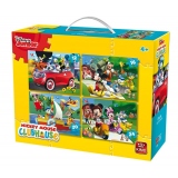 Puzzle 4in1 Mickey Mouse