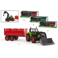 Jucarie tractor cu remorca