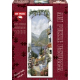 Puzzle 1000 piese Panoramic Lago Maggiore - PETER MOTZ