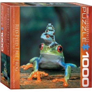 Puzzle Red-Eyed Tree Frog, 1000 piese (6000-3004)