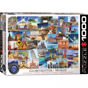Puzzle World Globetrotter, 1000 piese (6000-0751)