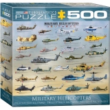 Puzzle 500 piese Military Helicopters
