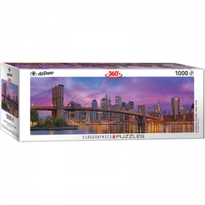 Puzzle panoramic Brooklyn Bridge, New York, 1000 piese (6010-5301)