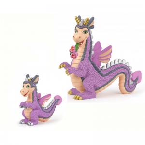 Set figurine Papo Dragonita Pinkie si Dragonita Rosie