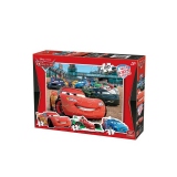 Puzzle 4 in 1 profilat Cars (4,6,9,20 piese)
