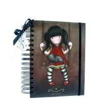 Agenda cu spira Gorjuss - Ruby