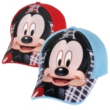 Sapca copii in carouri Disney - Mickey Mouse
