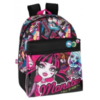Ghiozdan rucsac scoala colectia Monster High All star 34cm