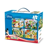 Puzzle 4 in 1 Mickey (12,16,20,24 piese)