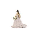 Figurina Papo - Mireasa cu rochie din dantela roz