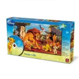 Puzzle Disney + CD cu povestea Regele Leu
