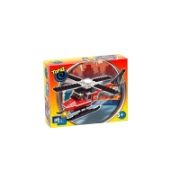 Set de construit-Elicopter pompieri-88 piese