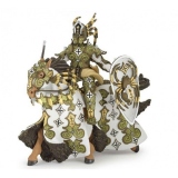 Set figurine Papo - Cavalerul paianjen verde
