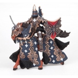 Cavalerul fluture si calul sau (negru) - Set figurine Papo