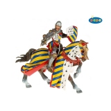 Set figurine Papo - Jean de Montaigu si calul sau-colectia Prestige