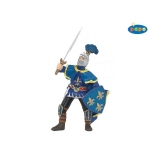 Figurina Papo - Cavaler Paladin cu pana albastra