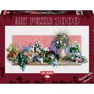 Puzzle 1000 piese - A WORLD OF FLOWERS