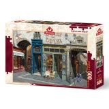 Puzzle 500 piese - CAFE LEON