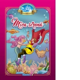 Mica Sirena - carte de colorat cu povesti (format B5)