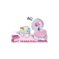 Caseta muzicala in forma de inima Princess