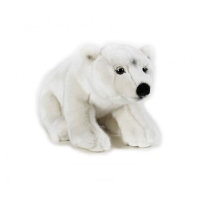 Jucarie din plus National Geographic Urs Polar 35 cm