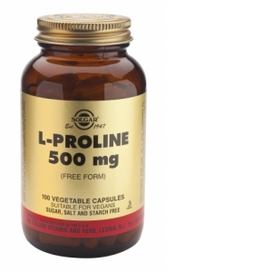 L-Proline 500mg 100 veg caps