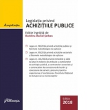 Legislatia privind achizitiile publice. Actualizata 3 iulie 2018