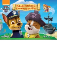 Patrula Catelusilor si comoara piratilor. Carte cu jucarie