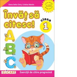 Invat sa citesc! Clasa I. (A) Exercitii de citire progresiva. Varianta ART/EDP (Pitila, Mihailescu) Carte Școlară