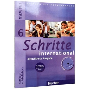 Schritte International 6. Niveau B1/2. (Kursbuch + Arbeitsbuch + Audio CD)