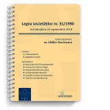 Legea societatilor nr. 31/1990 (actualizata la 15 septembrie 2018)
