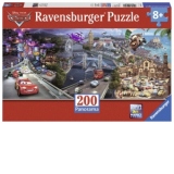 PUZZLE CARS PANORAMIC, 200 PIESE