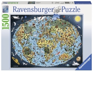 Puzzle Lumea Animata, 1500 Piese