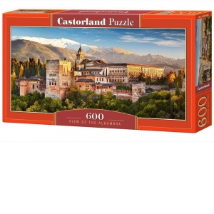 Puzzle Castorland Panoramic 600 piese Alhambra