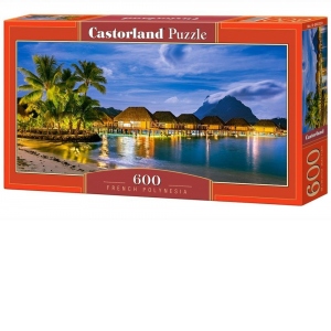 Puzzle Castorland Panoramic 600 piese Polinezia Franceza