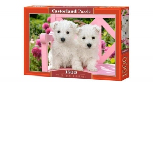 Puzzle Castorland 1500 piese Catelusi Terrier