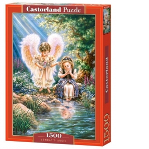 Puzzle Castorland 1500 piese Ingerasul de Luni