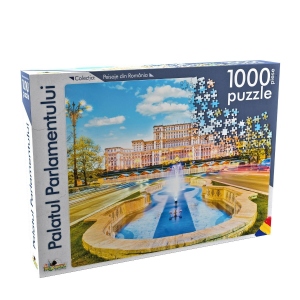 Puzzle Noriel Peisaje din Romania. Palatul Parlamentului (1000 piese)