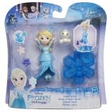 Mini Papusa Disney Frozen cu baza suport