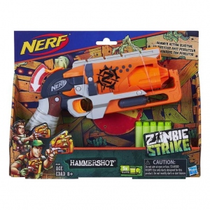 Blaster Nerf Zombie Hammershot
