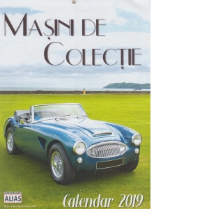 Calendar perete 2019 - Masini de colectie (format A4)