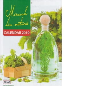 Calendar perete 2019 - Miracole din natura (format A4)