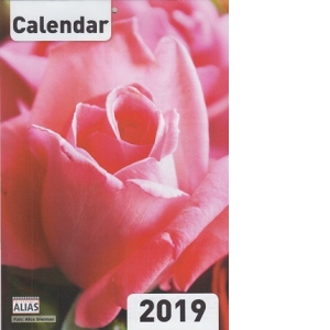 Calendar perete 2019 - Flori (format A4)