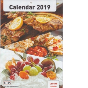 Calendar perete 2019 - Gastronomie (format A4)