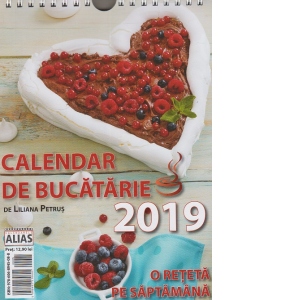 Calendar de bucatarie 2019