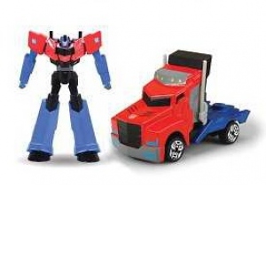 Dickie Transformers Set masina si figurina, Optimus Prime