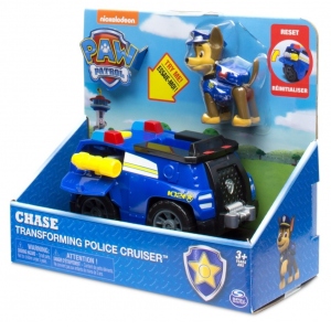 Patrula catelusilor ATV cu figurina, Chase Transforming Police Cruiser